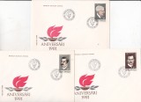 bnk fil FDC Romania 1981 - Aniversari - LP1023