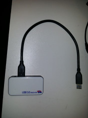 Switch USB 3.0 - 4 Porturi foto