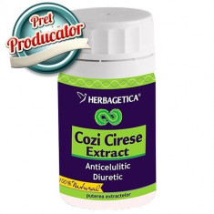 Cozi de Cirese Extract 30 cps Herbagetica foto