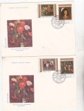 bnk fil FDC Romania 1983 - Reproduceri de arta - C Baba - LP1085