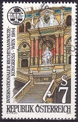 5409 - Austria 1984 - cat.nr.1618 stampilat,justitie