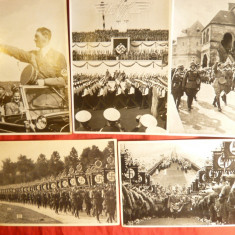 19 Fotografii -Ilustratii de propaganda Hitler si alte Pers. conducerea Germanie
