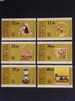 PORTUGALIA 1983 - (MI 1595-1600) - MNH foto