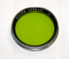 Filtru verde Kaiser 32mm foto