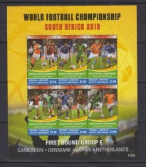 GRENADA CARRIACOU 2010 FOTBAL CUPA MONDIALA foto
