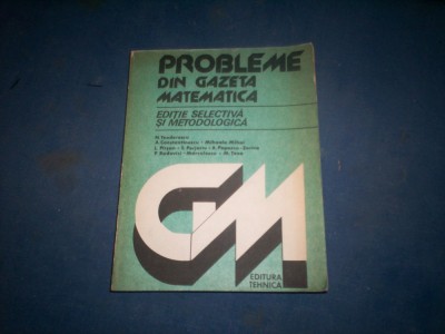 PROBLEME DIN GAZETA MATEMATICA foto