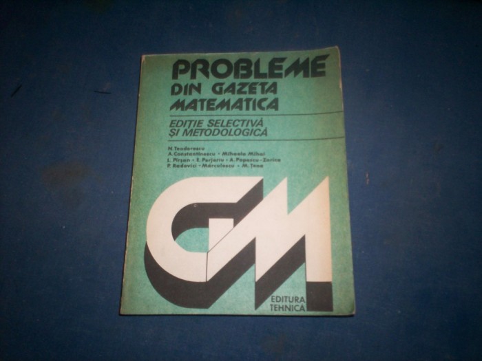 PROBLEME DIN GAZETA MATEMATICA
