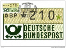 2243 - Germania 1981 - carte maxima