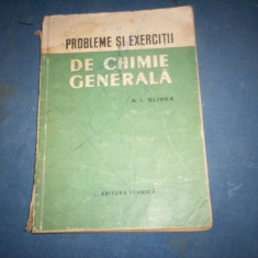 PROBLEME SI EXERCITII DE CHIMIE GENERALA N I GLINKA