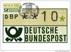 2241 - Germania 1981 - carte maxima