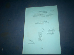 TESTE DE FIZICA PENTRU EXAMENELE DE ADMITERE 1997 foto