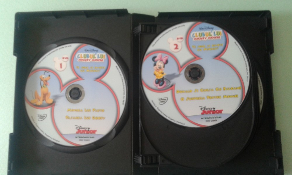 Clubul lui Mickey Mouse - colectie 45 dvd-uri desene dublate in limba romana  | Okazii.ro