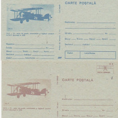 bnk fil Romania Lot 10 carti postale necirculate - Aviatie