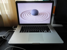 SUPER OCAZIE !!! Macbook Pro 15&amp;quot;, i7, Mid-2010, 8GB RAM, SSD 128GB + HDD 500GB foto