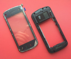 Carcasa rama fata touch screen geam sticla mijloc corp spate Nokia N97 Originala foto