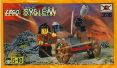 LEGO 3016 Master and Heavy Gun foto