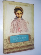 Halal de mine, sunt orfan &ndash; Salom Alehem Ed. Tineretului &ndash; 1956