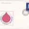 bnk fil FDC Romania 1984 - Donatori de sange- LP1040