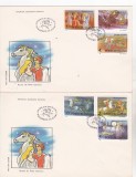 bnk fil FDC Romania 1987 - Basme de Petre Ispirescu - LP1184