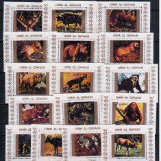 UMM AL QIWAIN 1972 ANIMALE SALBATICE - DELUXE COLITE