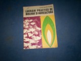 Lucrari Practice Biologie si Agricultura - Constantin Olaru, EDP 1975, 202 pagini