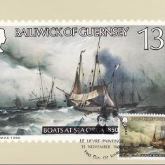 2305 - Guernsey 1980 - carte maxima