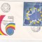bnk fil FDC Romania 1993 - Intrarea Romaniei in Consiliul Europei - LP1327