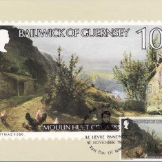 2304 - Guernsey 1980 - carte maxima