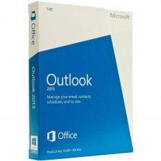 Microsoft Outlook 2013 engleza Medialess - FPP foto