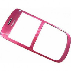 Carcasa fata originala Nokia C3 Pink foto
