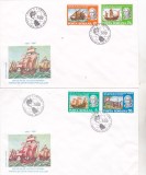 bnk fil FDC Romania 1992 - 500 ani de la descoperirea Americii - LP1296