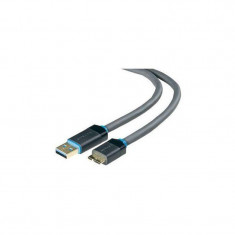 BELKIN Cablu date USB 3.0 - microUSB 3.0 1m Black foto