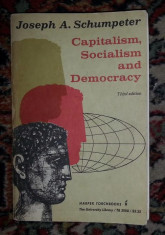 Capitalism, socialism and democracy / Joseph A. Schumpeter foto