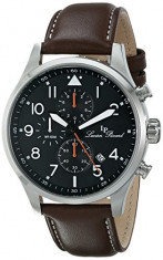 Lucien Piccard Men&amp;#039;s LP-13346-01-BRW Peak | 100% original, import SUA, 10 zile lucratoare a12107 foto