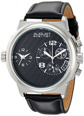 August Steiner Men&amp;#039;s AS8151SSB Analog | 100% original, import SUA, 10 zile lucratoare a12107 foto