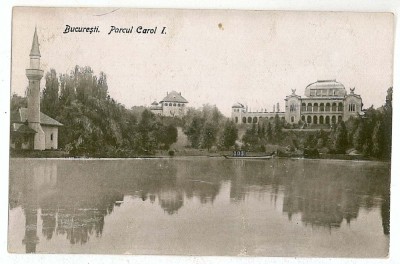 2907 - BUCURESTI, Geamia, Park Carol I - old postcard - unused foto