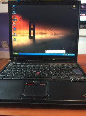 Laptop Lenovo ThinkPad T41 Notebook cu Windows XP instalat, HDD 80 GB foto