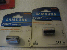 Baterie Samsung Power 3V CR2 Lithium, pentru aparat foto,etc. foto