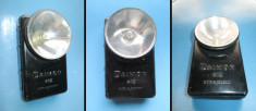 Lanterna veche DAIMON 412 Germany, metal, firma recunoscuta. foto