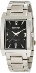 Armitron Men&amp;#039;s 204321BKSV Silver-Tone Stainless | 100% original, import SUA, 10 zile lucratoare a12107 foto