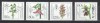 GERMANIA BERLIN 1984, Flora, serie neuzata, MNH