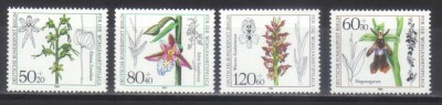 GERMANIA BERLIN 1984, Flora, serie neuzata, MNH foto