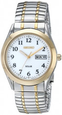 Seiko Men&amp;#039;s SNE062 Two-Tone Solar | 100% original, import SUA, 10 zile lucratoare a12107 foto