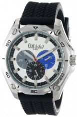 Armitron Men&amp;#039;s 20 4940SVSVBK Multi-Function | 100% original, import SUA, 10 zile lucratoare a12107 foto