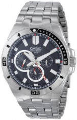 Casio Men&amp;#039;s MTD-1060D-1AVDF Stainless Steel | 100% original, import SUA, 10 zile lucratoare a12107 foto