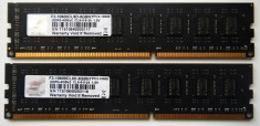 Memorie G.SKILL DDR3 2X4GB Kit CL9-9-9-24 PC3-10600 foto