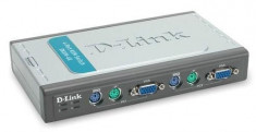 D-Link Switch KVM D-Link DKVM-4K, 4 porturi foto