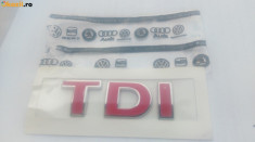 Emblema Volkswagen TDI foto