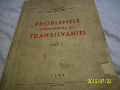 problemele fundamentale ale transilvaniei -vol II, v. jinga- an 1945 foto
