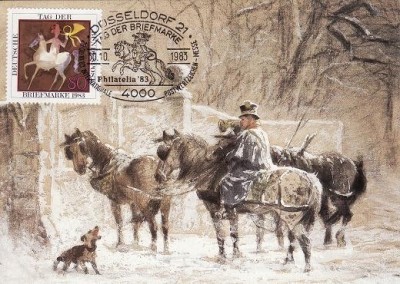 2351 - Germania 1983 - carte maxima foto